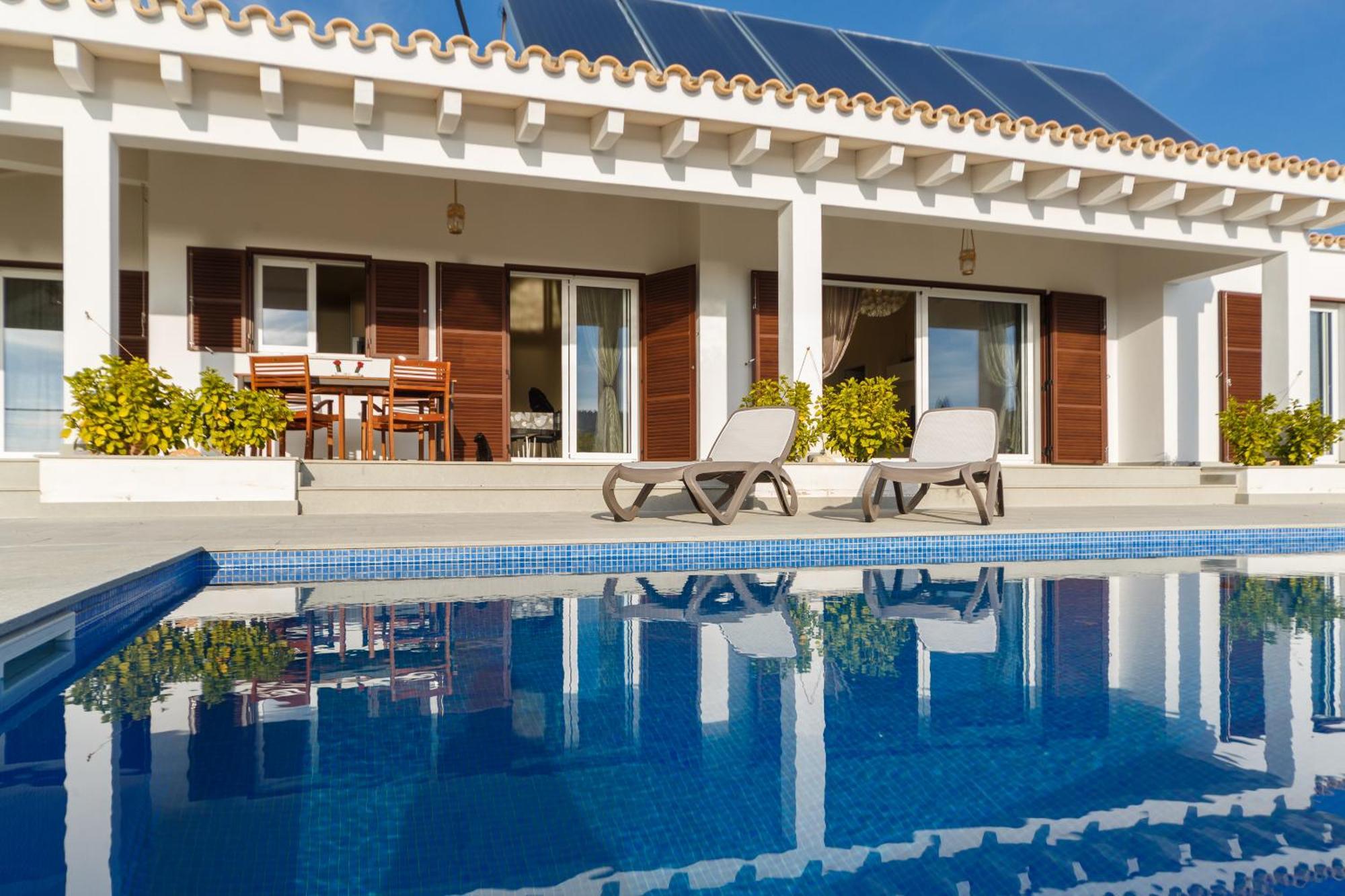 Bini Sole - Villa De Lujo Con Piscina En Menorca Бинибека Екстериор снимка