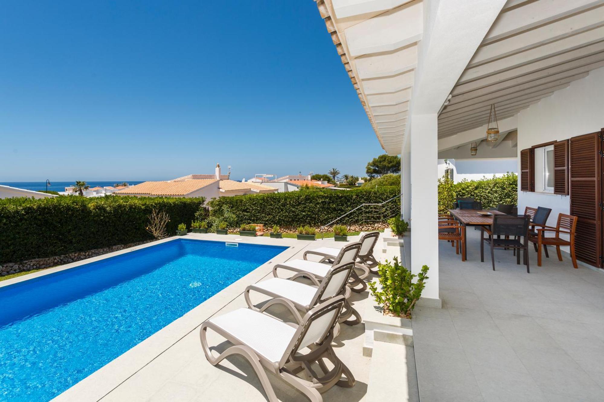 Bini Sole - Villa De Lujo Con Piscina En Menorca Бинибека Екстериор снимка