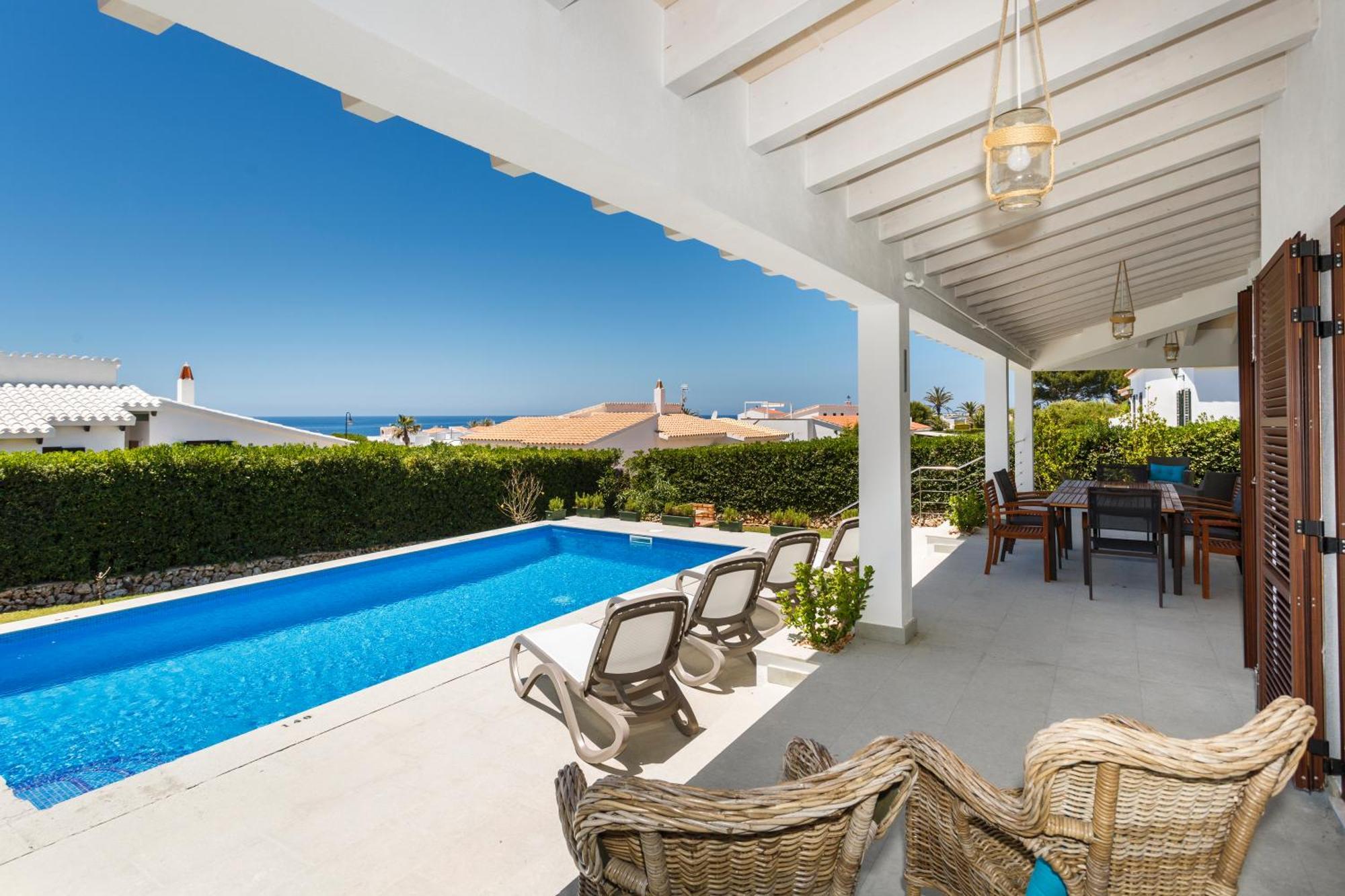 Bini Sole - Villa De Lujo Con Piscina En Menorca Бинибека Екстериор снимка