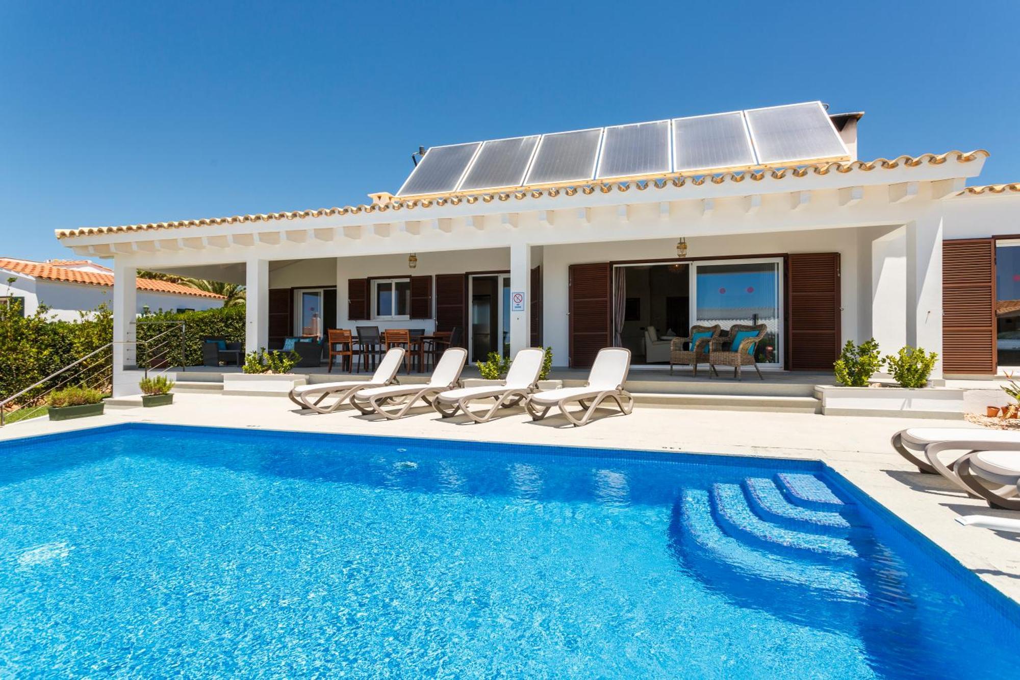 Bini Sole - Villa De Lujo Con Piscina En Menorca Бинибека Екстериор снимка